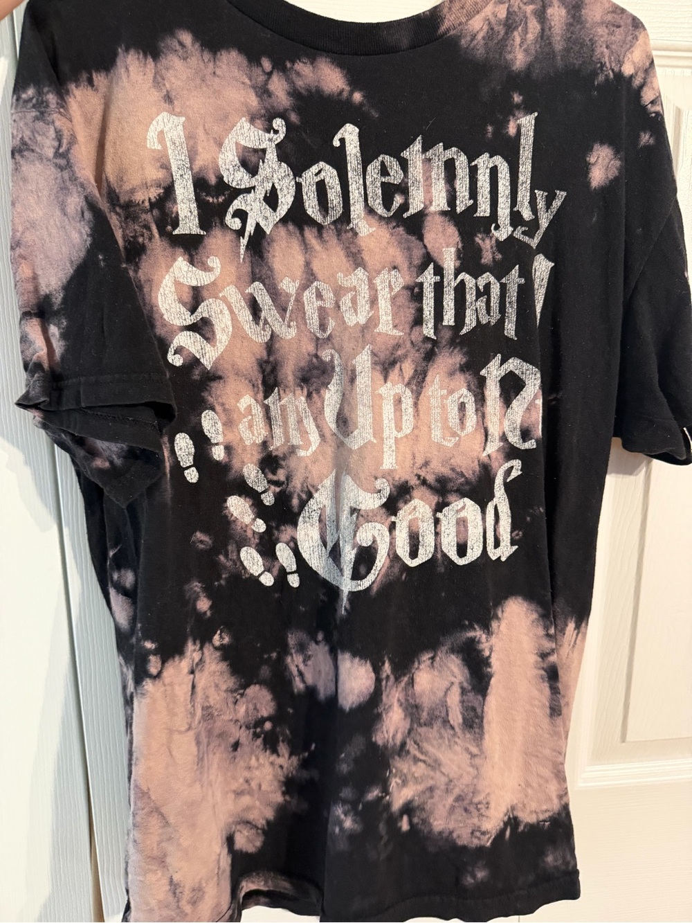 Tie-Dye Harry Potter - "I Solemnly Swear that I am up to no good” shirt